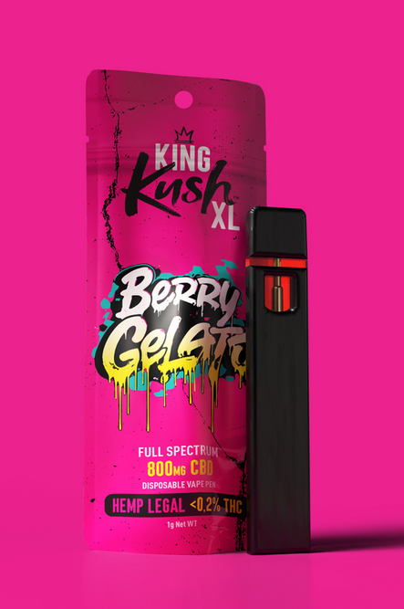 What Are the Health Benefits of King Kush XL CBD Vape Pen Berry Gelato?
